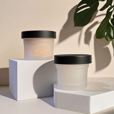 食品グレード 50-120ml プラスチックPPジャー ペットベース素材 化粧品クリーム ボディローション スナック キャンディ クッキー ゼリー ミルク保管用