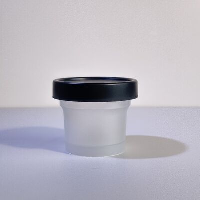 食品グレード 50-120ml プラスチックPPジャー ペットベース素材 化粧品クリーム ボディローション スナック キャンディ クッキー ゼリー ミルク保管用