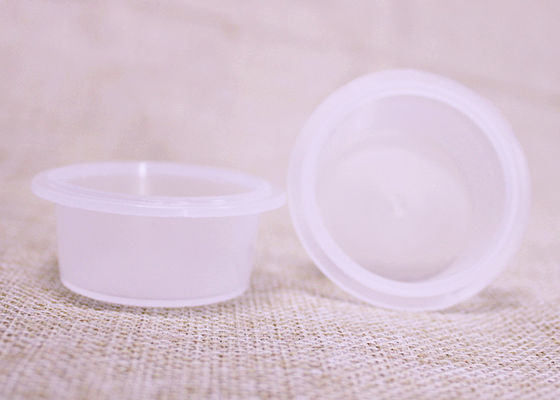 10gプラスチックは口内洗浄剤の包装のためのアルミニウム シーリング フィルムが付いているコップを要約します