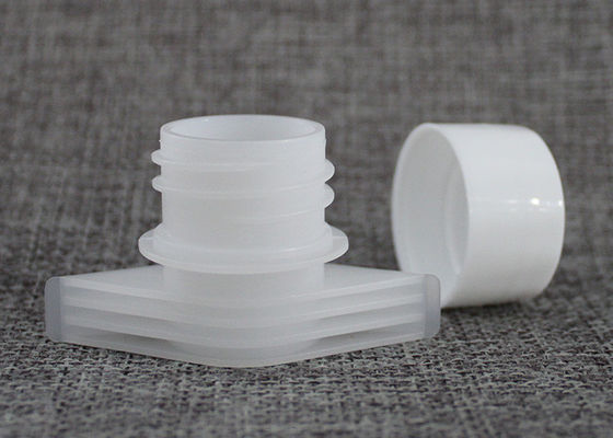 プラスチックPEの食品等級24.5のノズルの外の直径の柔軟材包装袋の口の帽子