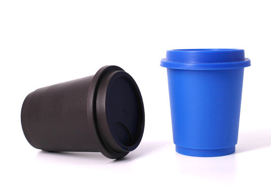 Decafeのブレンドの組合せのエスプレッソのための青いインスタント コーヒーのプラスチックの箱のオフセットの印刷物の出版物のロゴ
