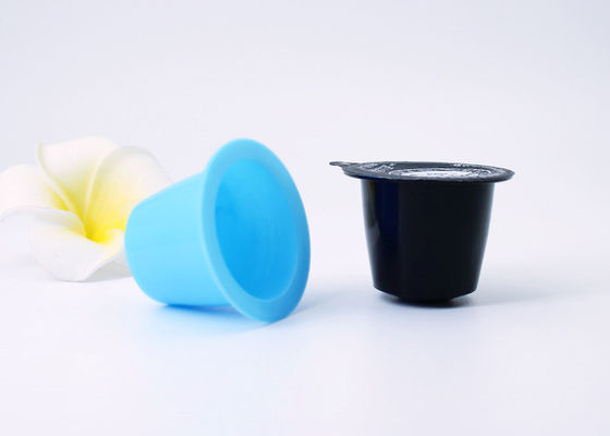 着色された空のプラスチック再使用可能な7mlコーヒー カプセルのポッド