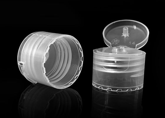 非18mmのプラスチック フリップ上の帽子の構造のびんの包装をこぼしなさい